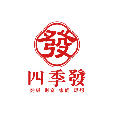 四季财logo设计