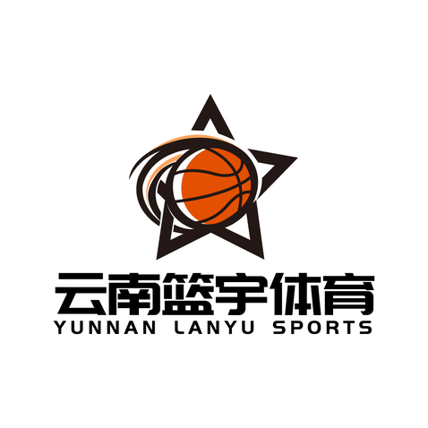 云南篮宇体育logo设计