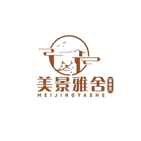 美景雅舍logo设计