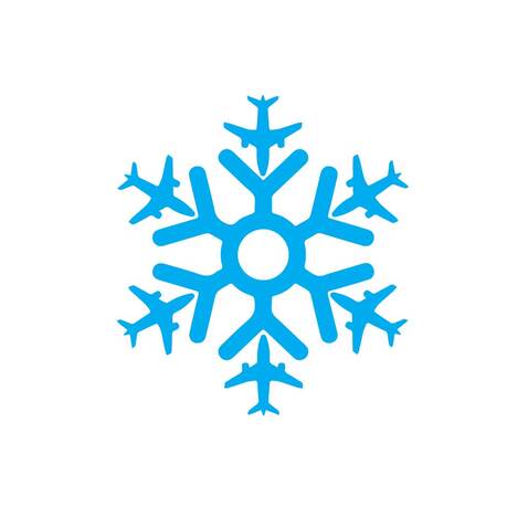 雪花logo设计