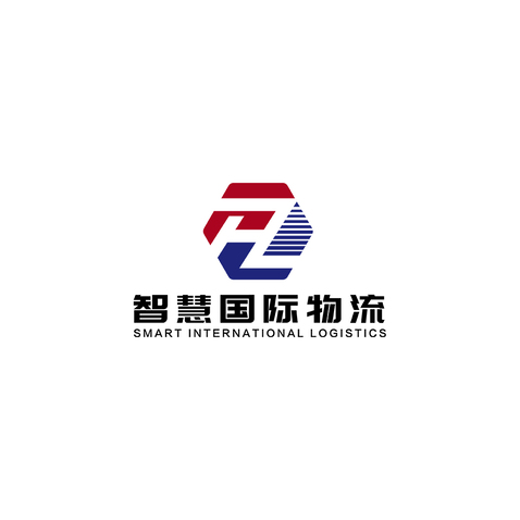 智慧国际物流logo设计