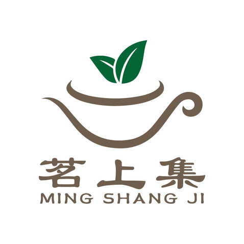 茗上集logo設計