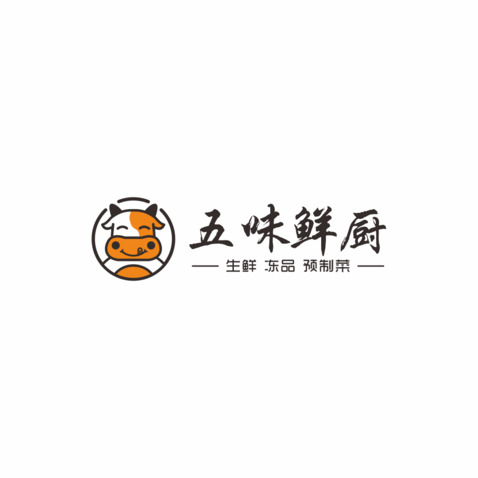 五味鲜厨logo设计