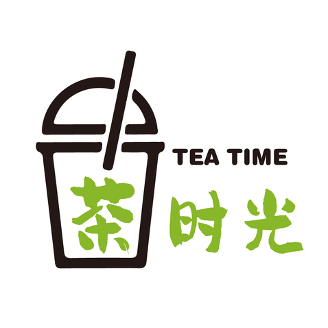 茶时光logo设计