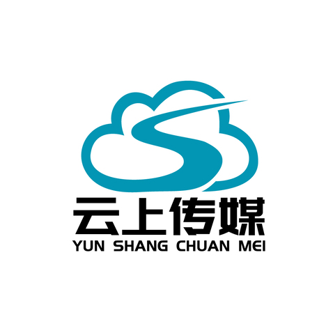 云上传媒logo设计