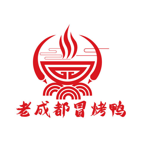 冒烤鸭logo设计