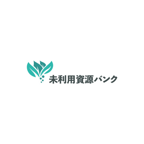 未利用資源バンクlogo设计