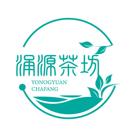 涌泉茶坊logo设计