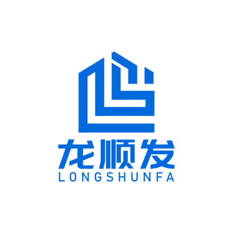 龙顺发logo设计