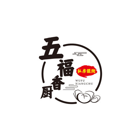 私房馄饨logo设计