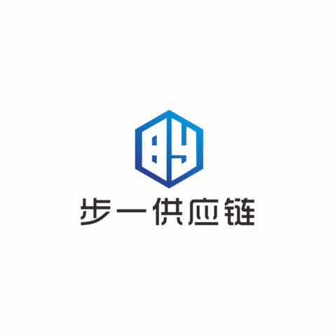 步一供应链logo设计