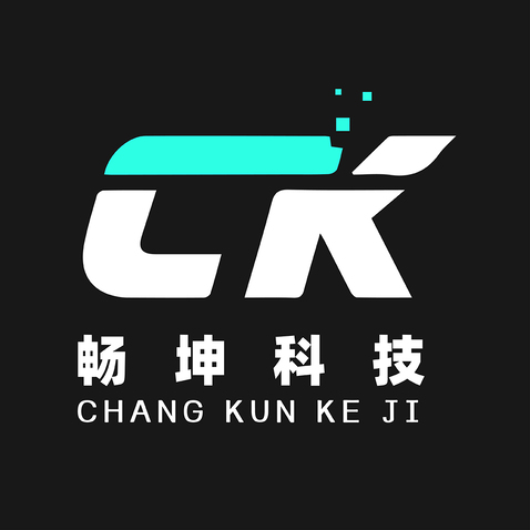 畅坤教学设备logo设计