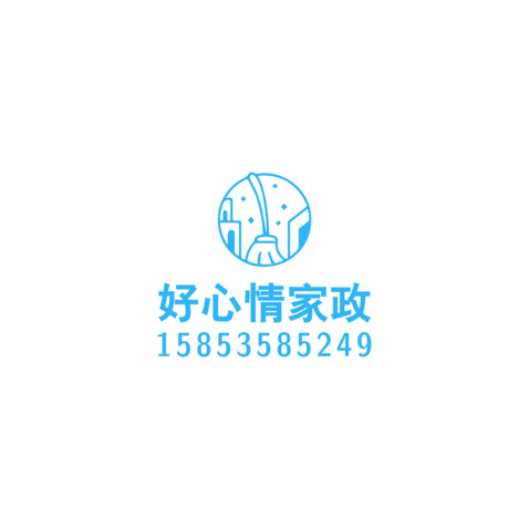 好心情家政logo设计