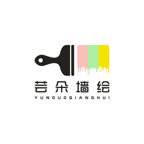 芸朵墙绘logo设计