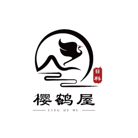 仙鹤logo设计