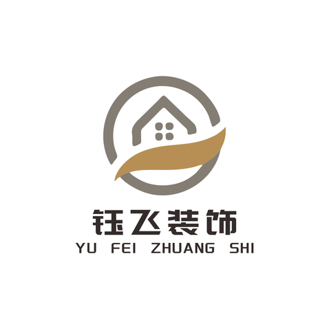 钰飞装饰logo设计