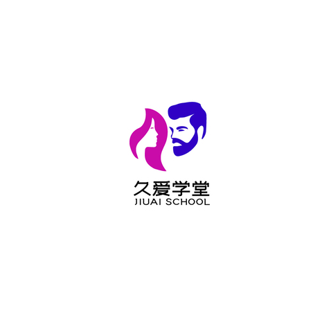 久爱学堂logo设计