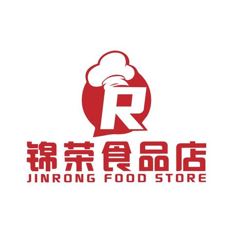 锦荣食品店logo设计