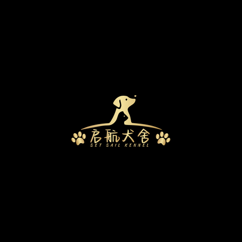 犬舍logo设计