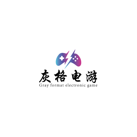 灰格电游logo设计