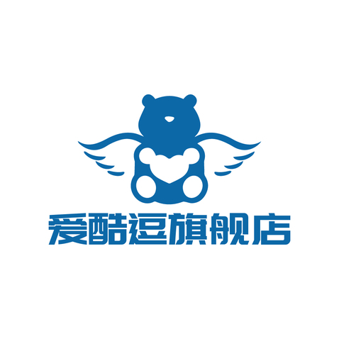 爱酷逗旗舰店logo设计