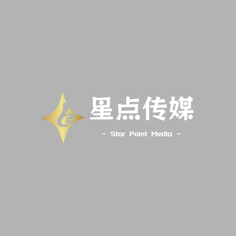 星点传媒logo设计