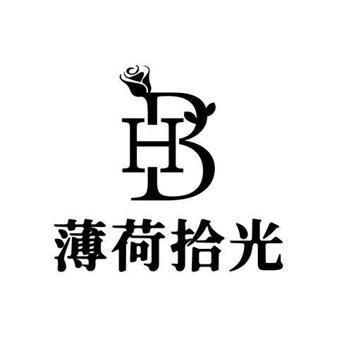 薄荷拾光logo设计