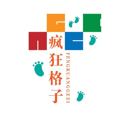 疯狂格子logo设计