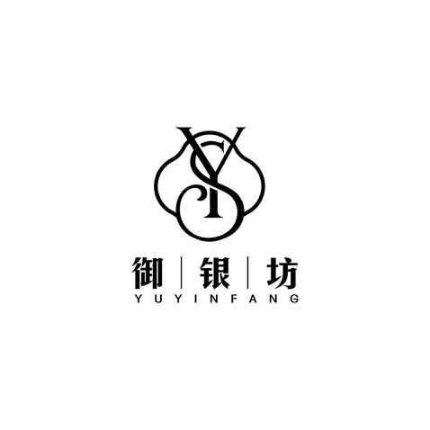 御银坊logo设计