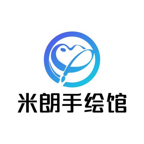 米朗手绘馆logo设计