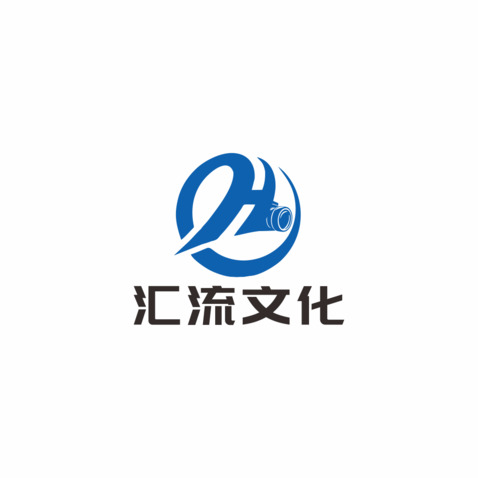 汇流文化logo设计