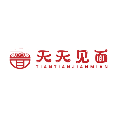 天天见面logo设计