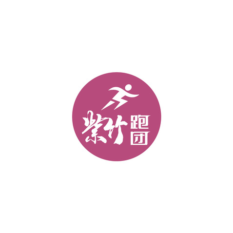 跑步logo设计