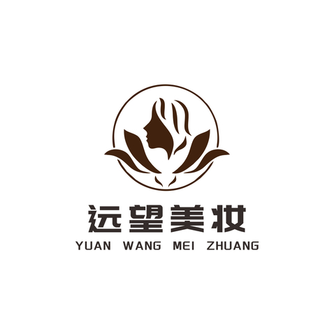 远望美妆logo设计