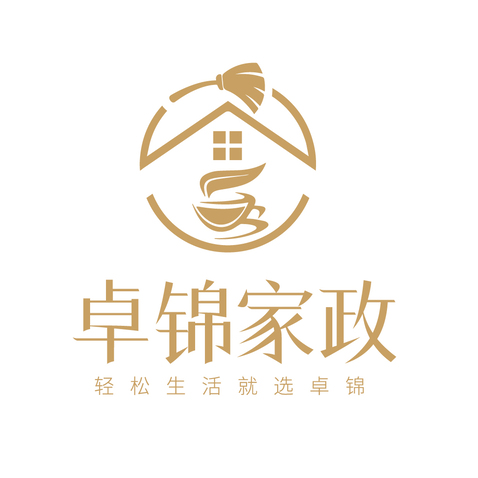 卓锦家政logo设计