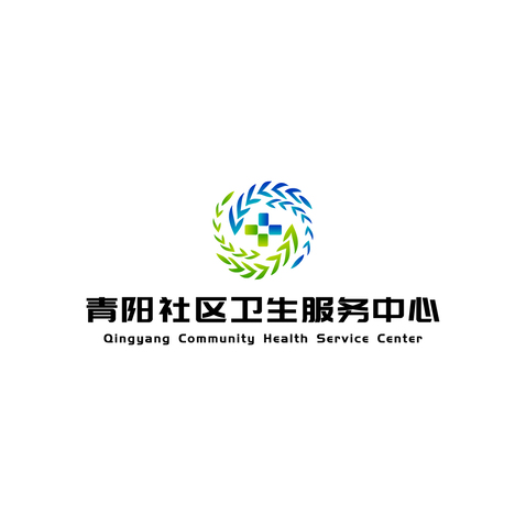 社區衛生服務logo設計