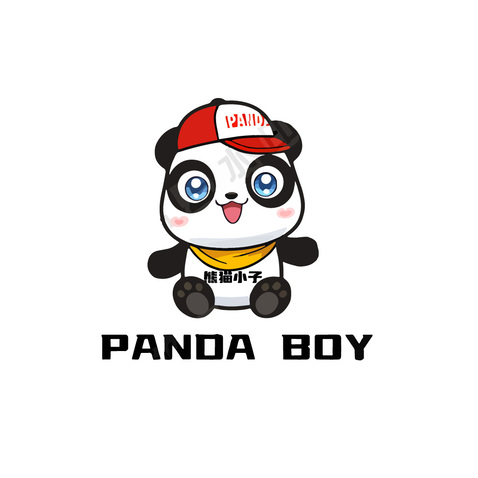 pandaboylogo设计