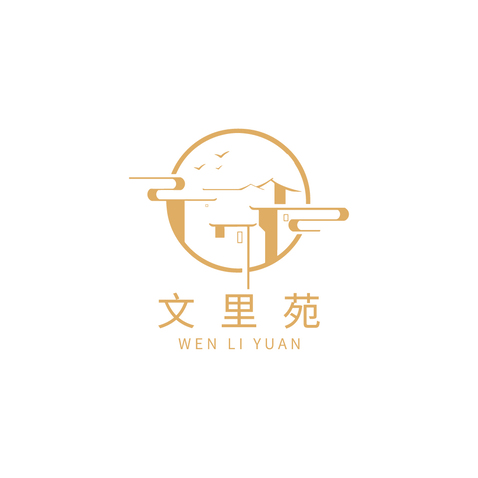 文里苑logo设计