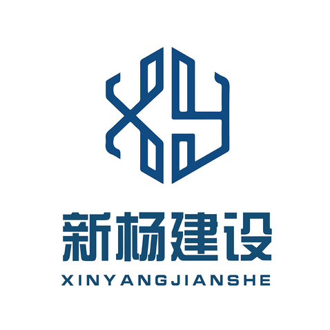 新杨建设logo设计