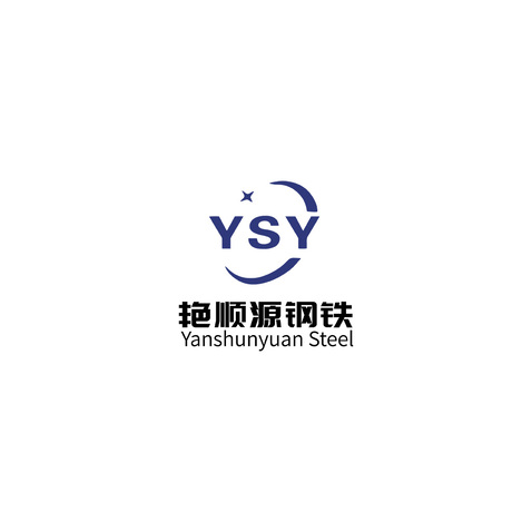 艳顺源钢铁logo设计