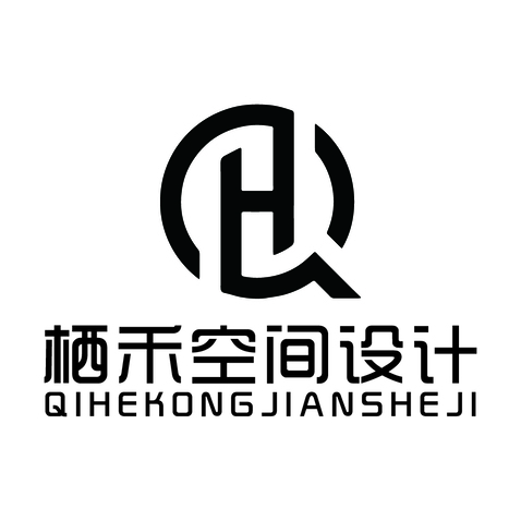 栖禾空间设计logo设计