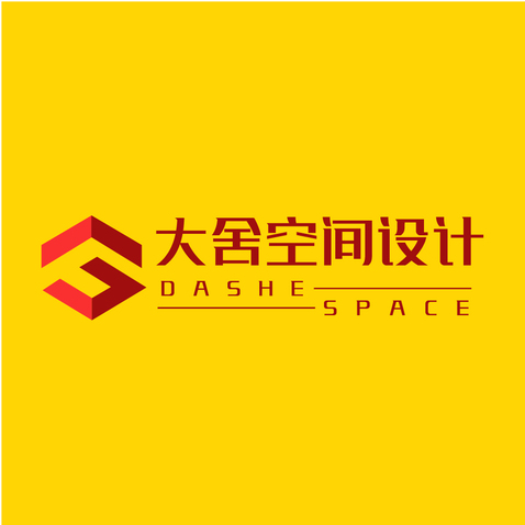 大舍空间设计logo设计