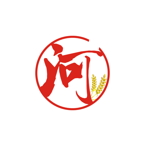 上河美业logo设计