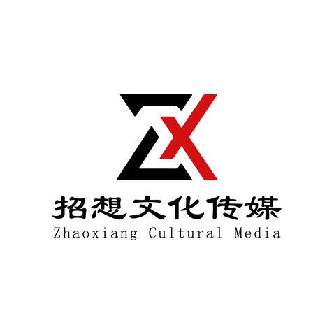 招想文化传媒logo设计