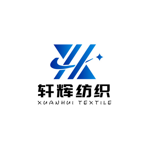 纺织HXlogo设计