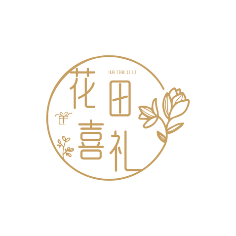 花田囍礼logo设计