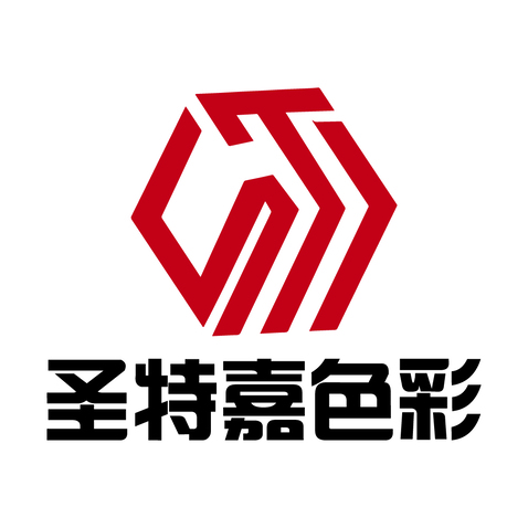 圣特嘉色彩logo设计