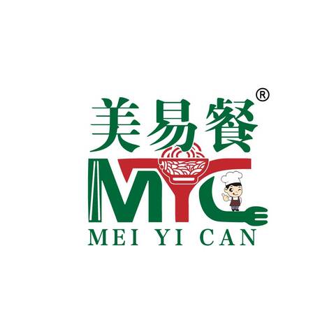 美一餐logo设计