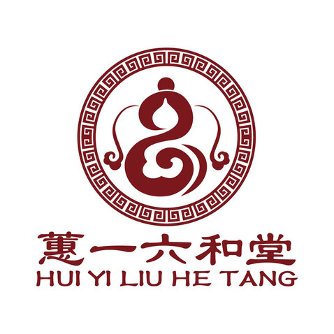 蕙一六和堂logo设计