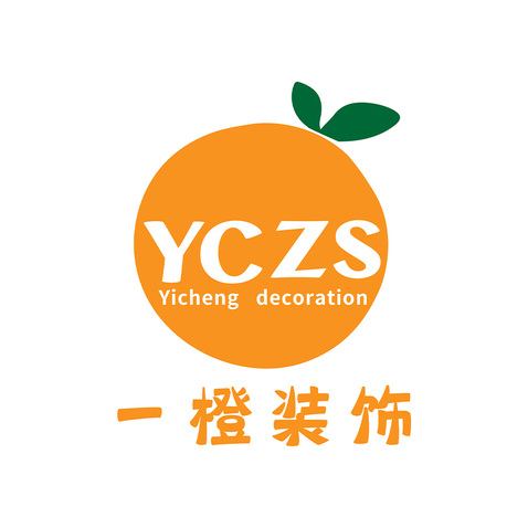 一橙装饰logo设计